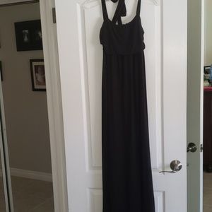 Black maternity dress